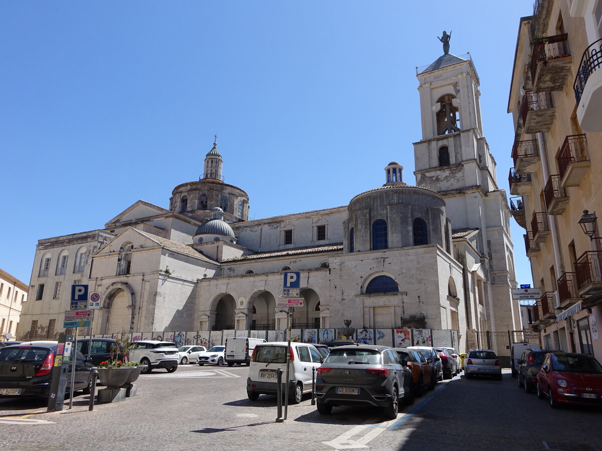 Catanzaro, Kathedrale St. Maria Assunta, erbaut ab 1121 (08.04.2024)