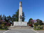 Vibo Valentia, Monumento Luigi Razza an der Piazza San Leoluca (09.04.2024)