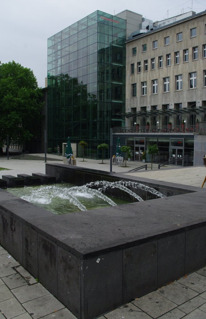 Essen, Burgplatz und Volkshochschule (30.07.2011)