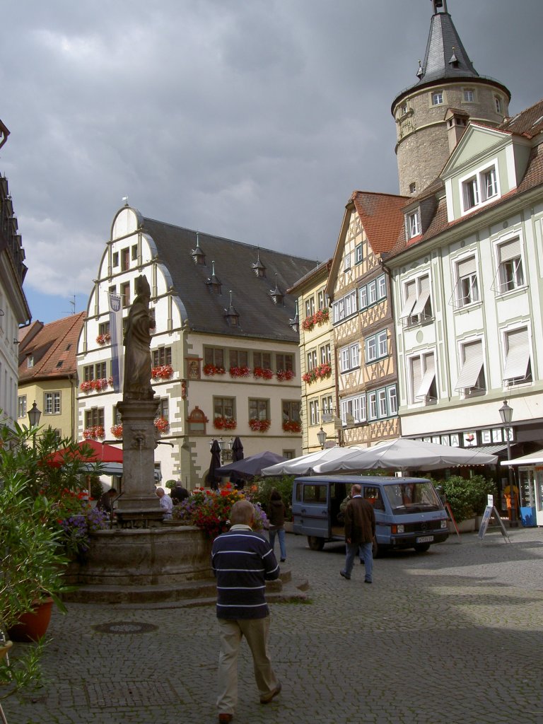 Kitzingen, Marktplatz (11.07.2007)