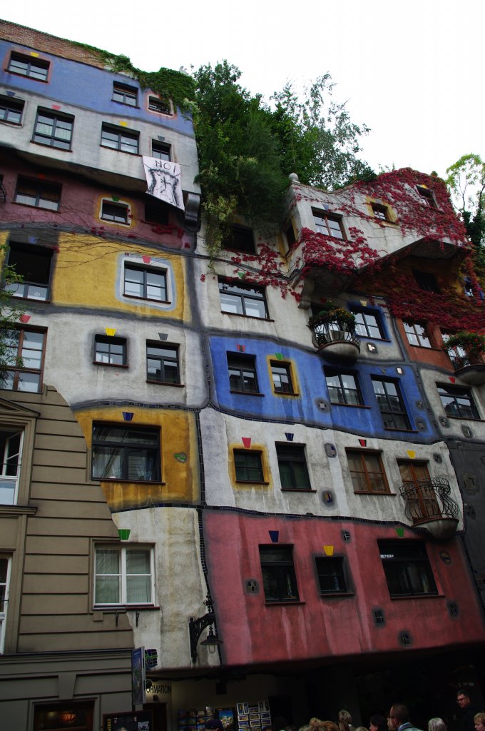 Wien, Hundertwasser Haus (10.10.2009)