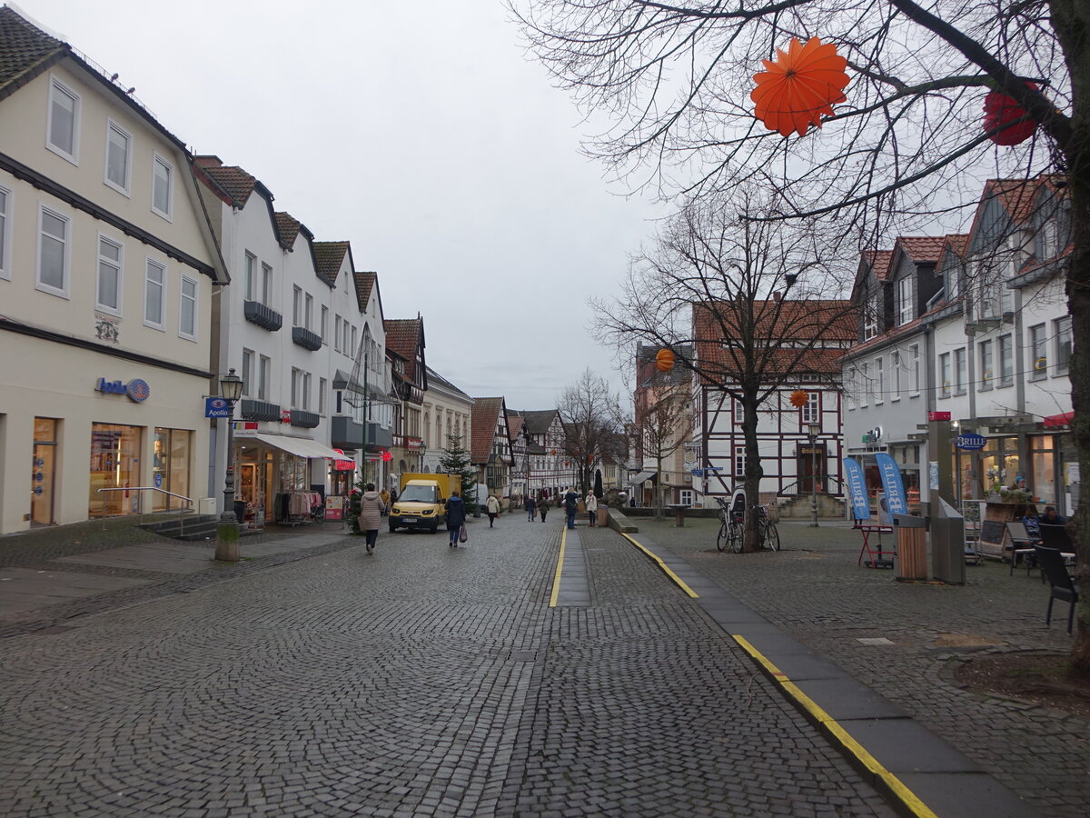 B�ckeburg, H�user in der Lange Stra�e (07.12.2025)