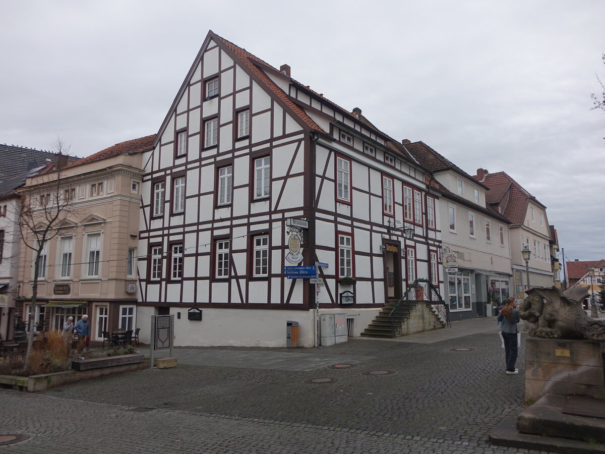 B�ckeburg, Hotel Brauhaus in der Lange Stra�e (07.12.2025)