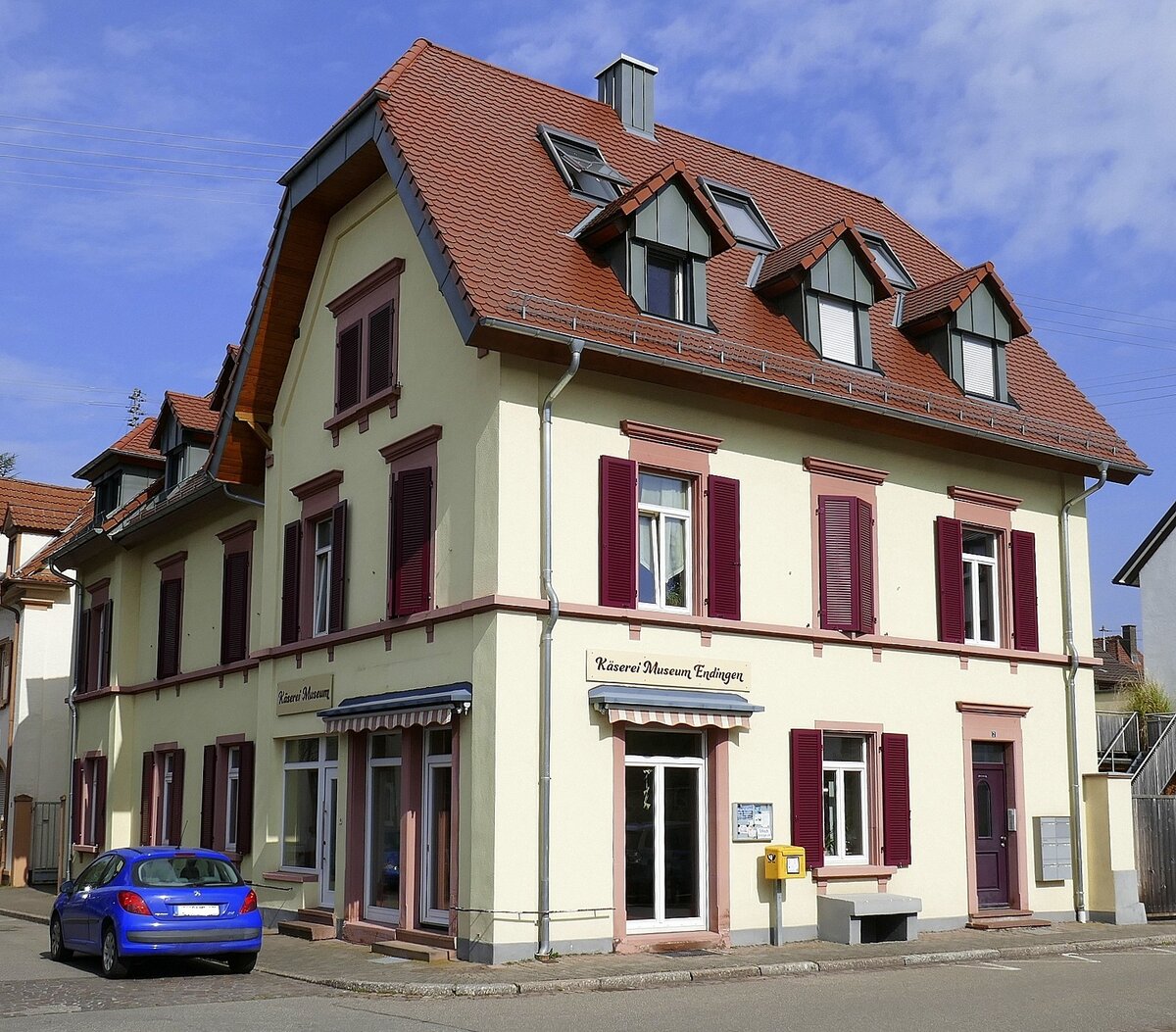 Endingen am Kaiserstuhl. in diesem Geb�ude befindet sich das K�sereimuseum, M�rz 2026