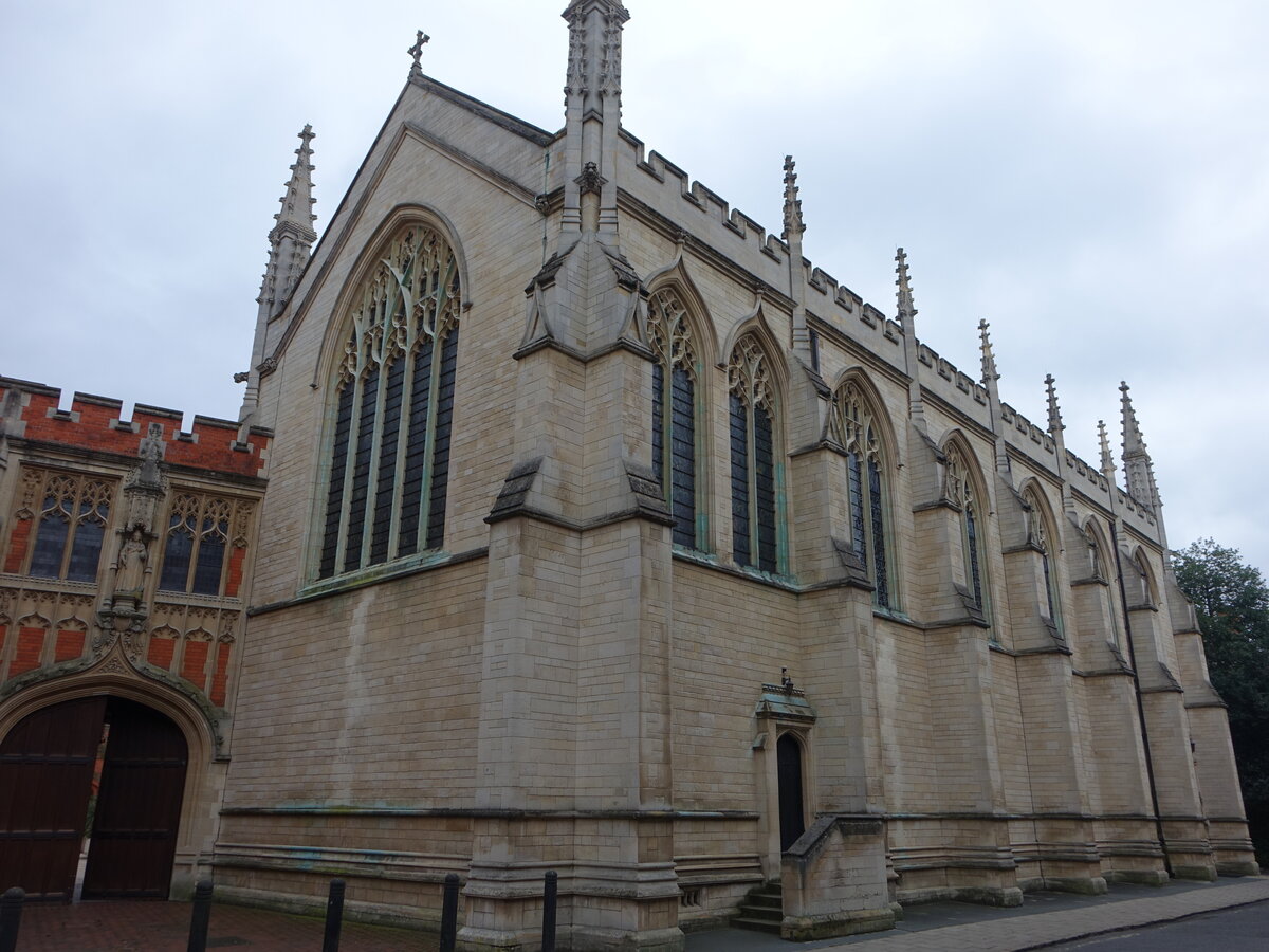 Eton, Lower Chapel, erbaut von 1889 bis 1891 durch Sir Arthur Blomfield (09.09.2024)