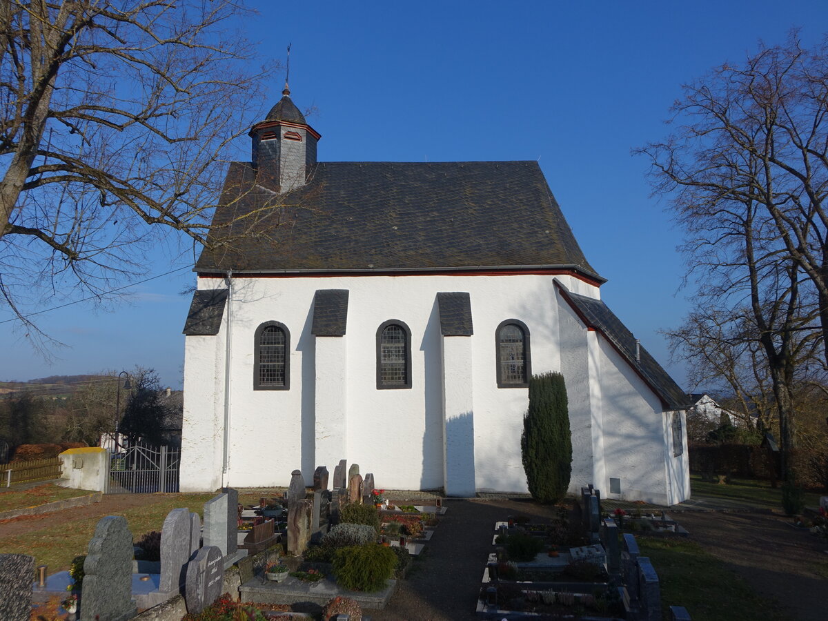 Eveshausen, Pfarrkirche St. Vitus, erbaut 1763 (25.12.2025)