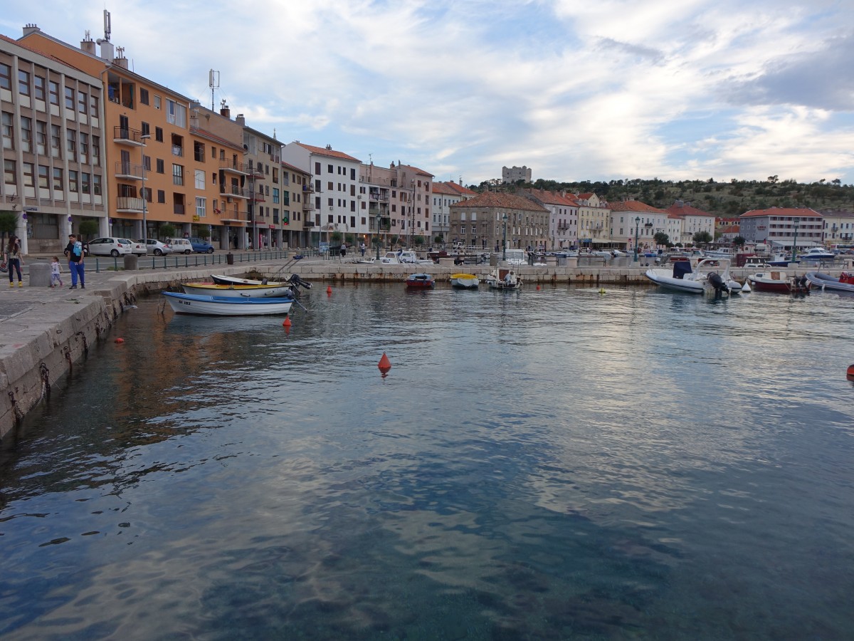 Hafenpromenade von Senj (23.09.2015)