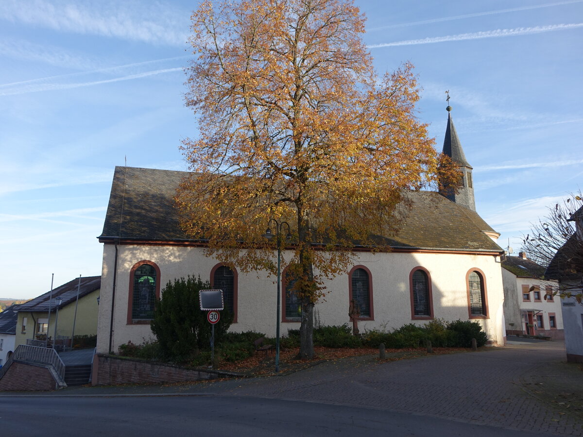 Herforst, Pfarrkirche St. Eligius, erbaut 1832 (06.11.2025)