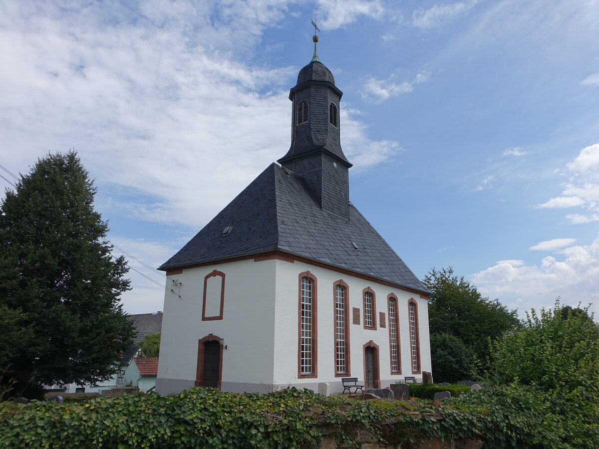 Hermsdorf, evangelische Dorfkirche, erbaut 1540 (12.07.2024)