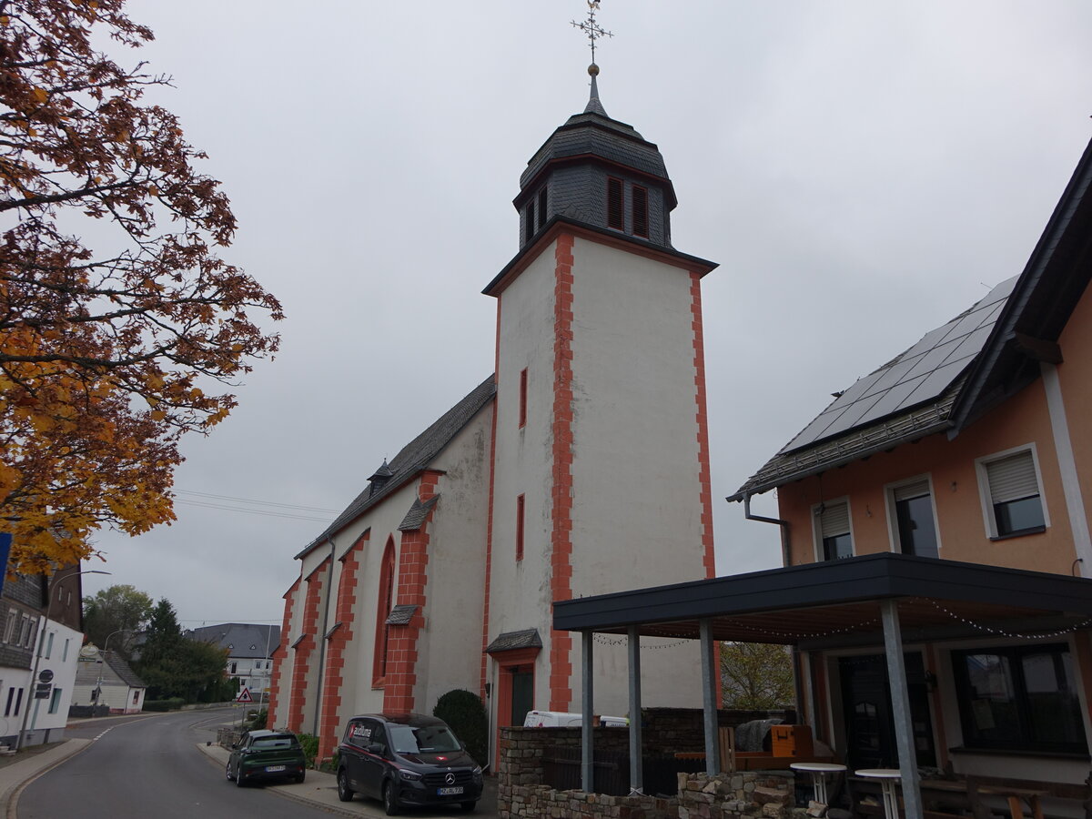 Hundheim, Pfarrkirche St. Rochus, erbaut 1893 (09.10.2025)