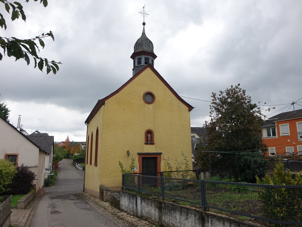 Kirsch, Pfarrkirche St. Sebastian, Saalkirche von 1781 (09.10.2025)
