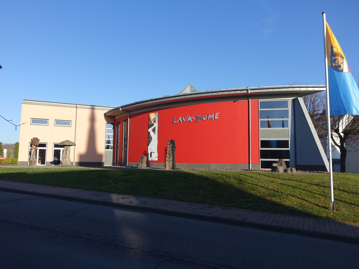 Mendig, Deutsches Vulkanmuseum in der Brauerstra�e, er�ffnet 2005 (26.12.2025)