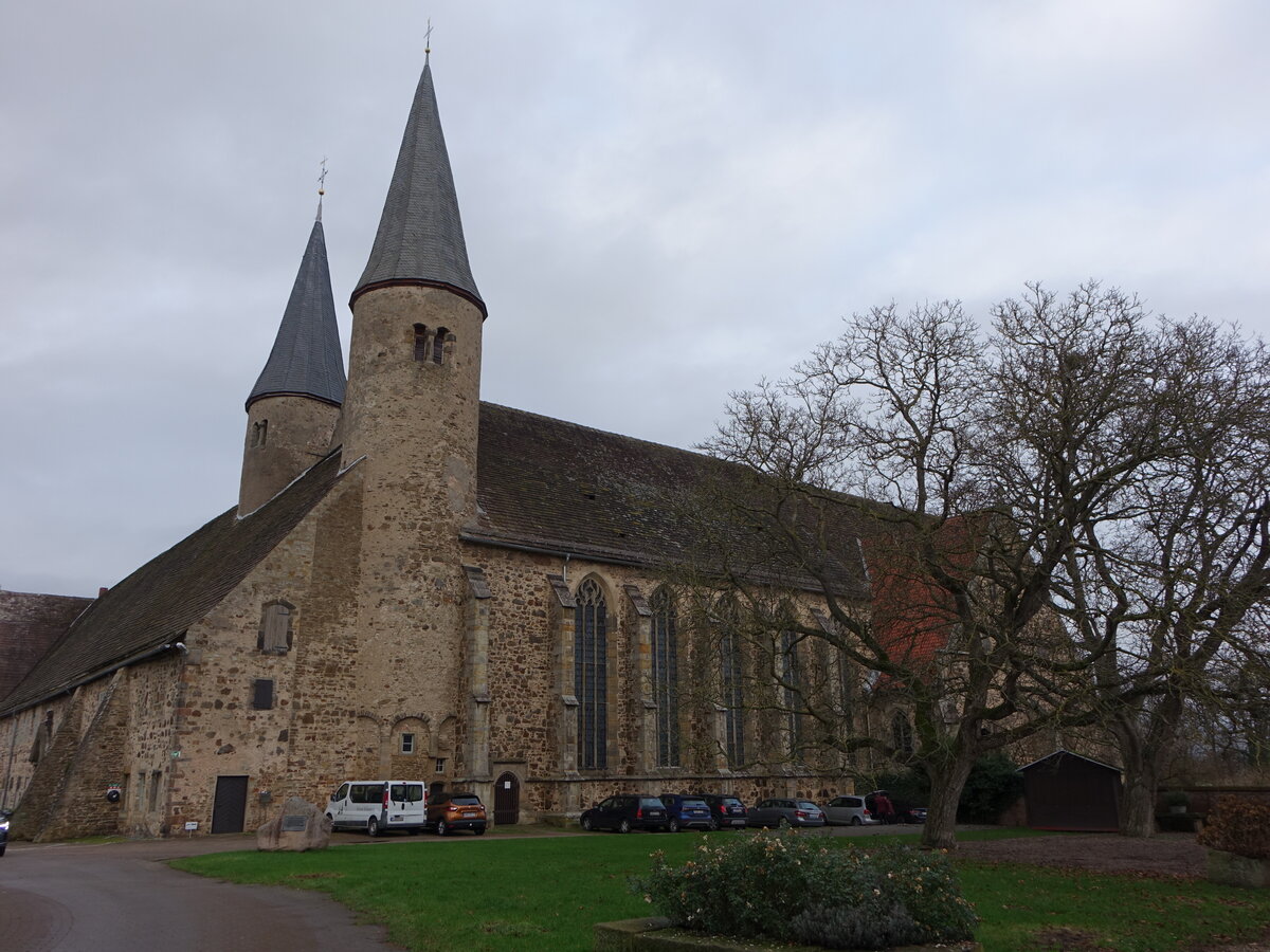 M�llenbeck, Klosterkirche, erbaut von 1478 bis 1505 (07.12.2025)
