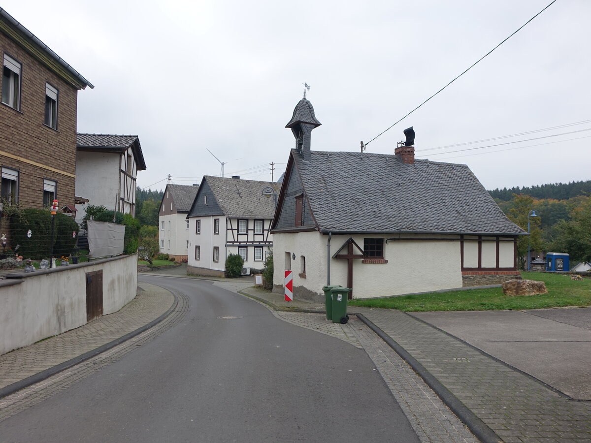 Nieder Kostenz, Kapelle Maria Heimsuchung, barocker Saalbau von 1752 (11.10.2025)
