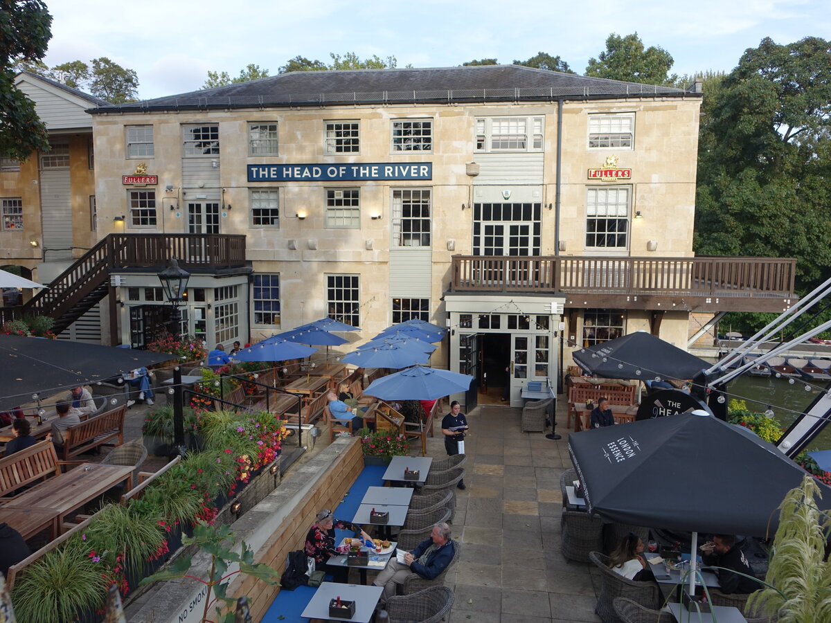 Oxford, Pub The Head of the River in der St. Aldates Street (09.09.2024)