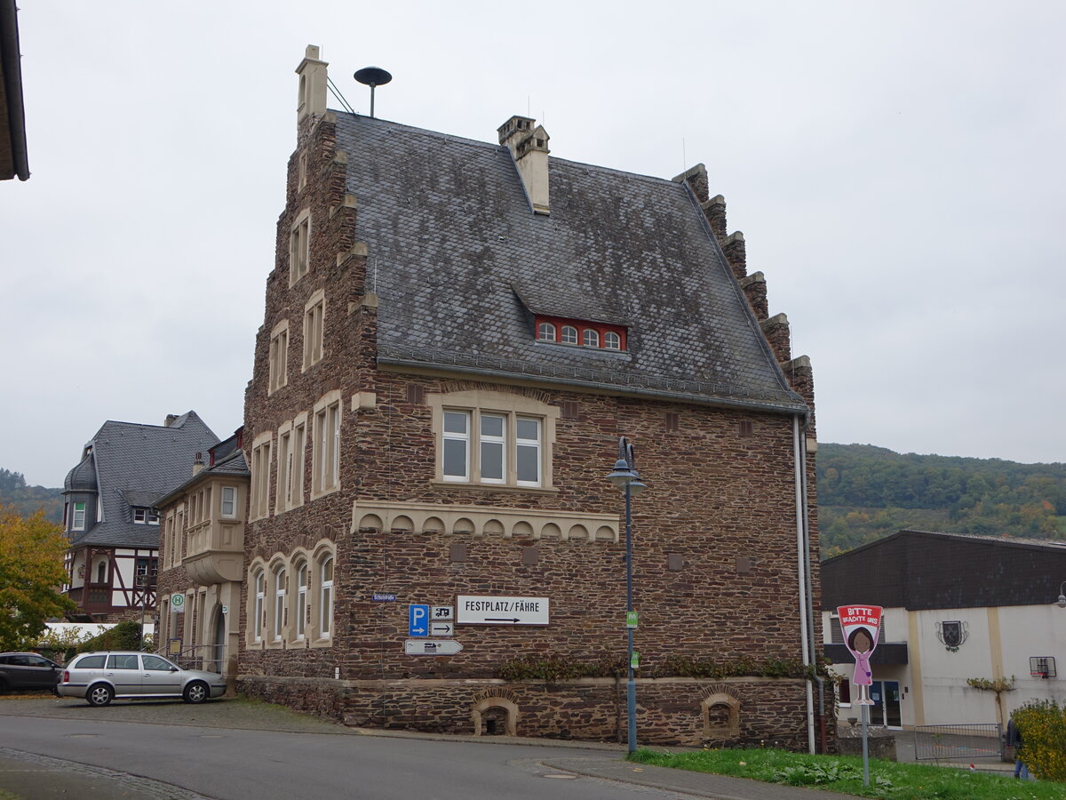 P�nderich, ehemalige Schule, Bruchsteinbau aus dem 20. Jahrhundert (11.10.2025)