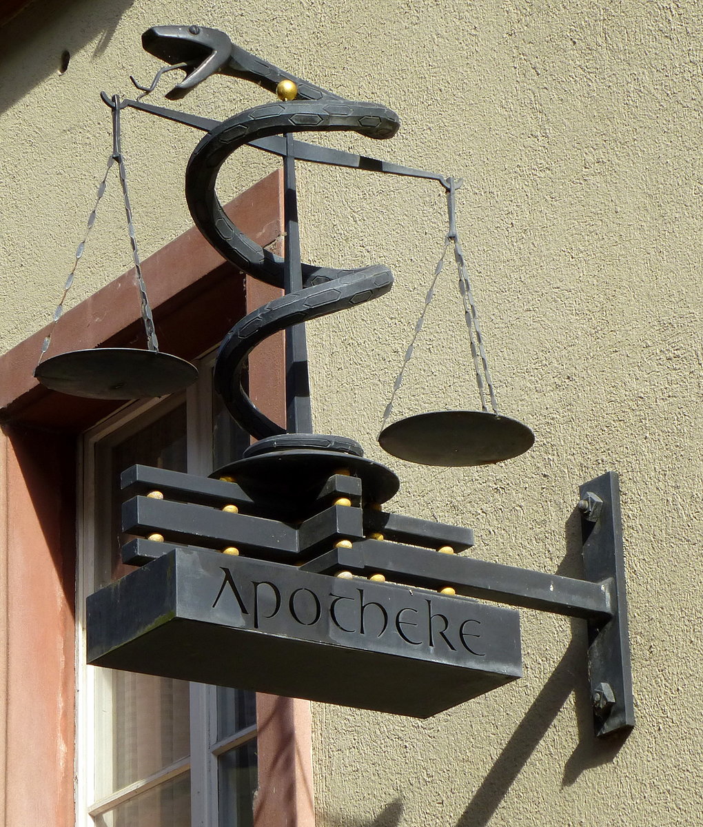 Rheinfelden, Central-Apotheke, Mai 2017