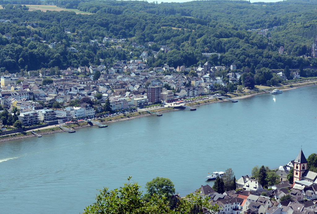 Rheinuferpromenade in Remagen - 03.07.2014