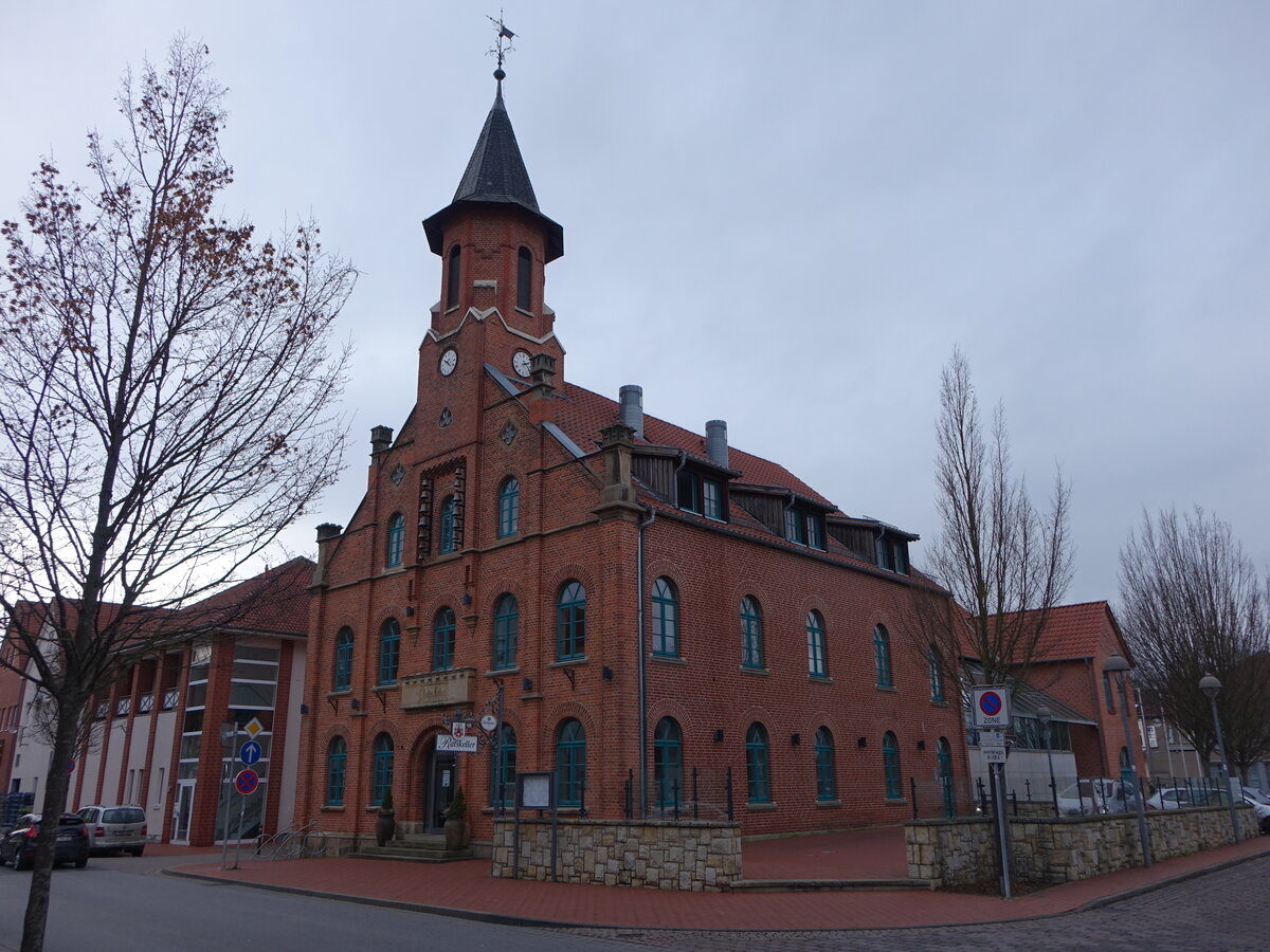 Rodenberg, altes Rathaus in der Lange Stra�e, heute Ratskeller (06.12.2025)