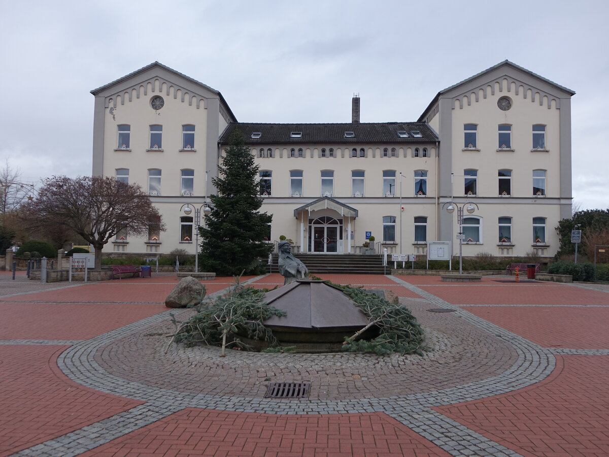 Rodenberg, ehemaliges Amtsgericht in der Amtsstra�e, heute Rathaus (06.12.2025)