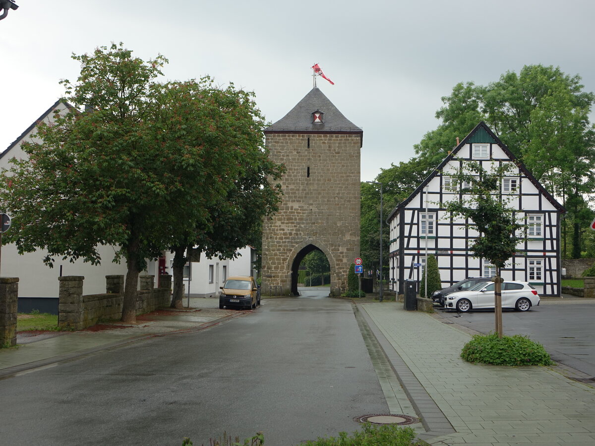 Rthen, Hachtor, Stadttor aus dem 14. Jahrhundert (01.06.2024)