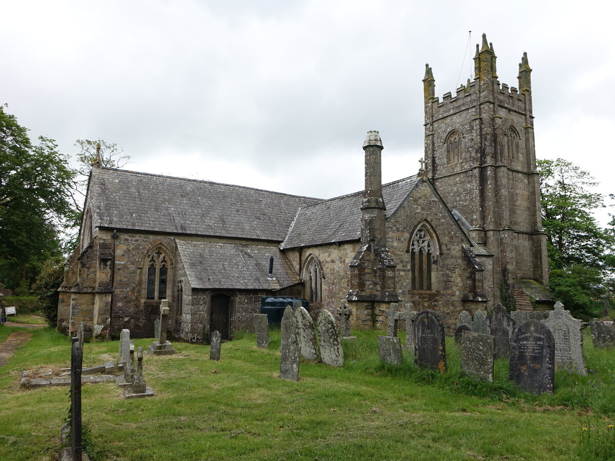 St. Ive, Pfarrkirche St. Ive in der Callington Road (15.05.2024)