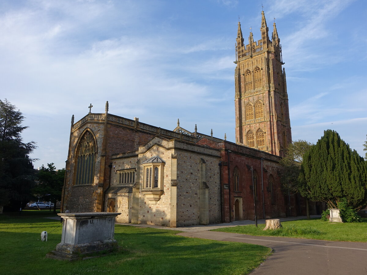 Taunton, Pfarrkirche St. Mary Magdalene, erbaut bis 1508 (12.05.2024)