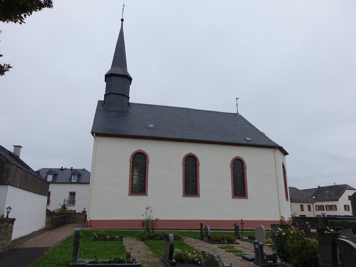 Th�rnich, Pfarrkirche St. Maternus, erbaut von 1789 bis 1790 (10.10.2025)