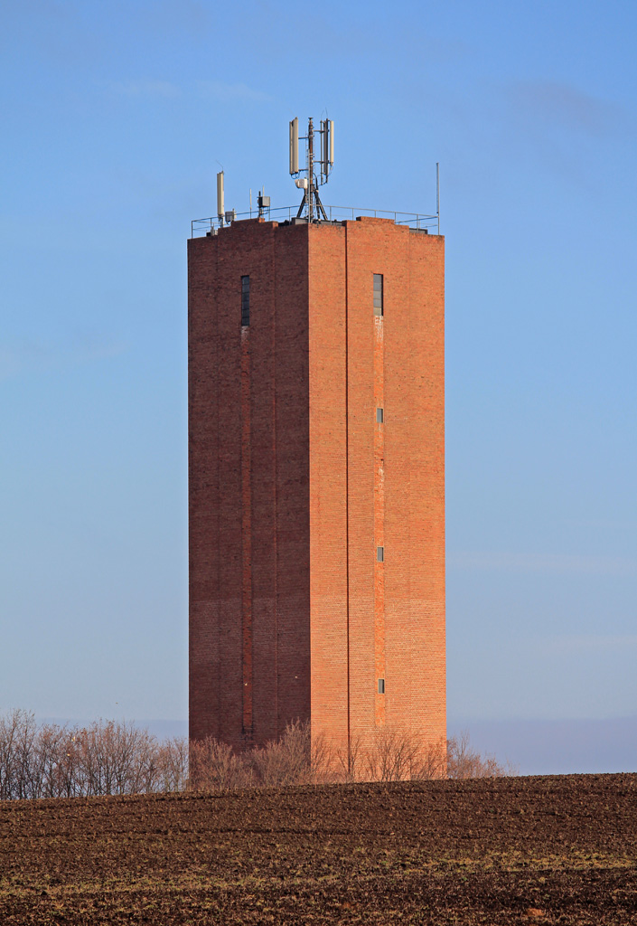 Wasserturm Hoym im Dezember 2014