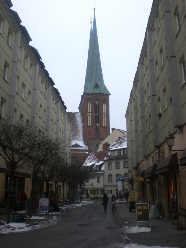 Berlin Dezember 2008, das Nikolaiviertel.