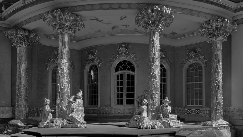 Das Chinesische Haus Im Park Sanssouci In Potsdam Entstand In Den