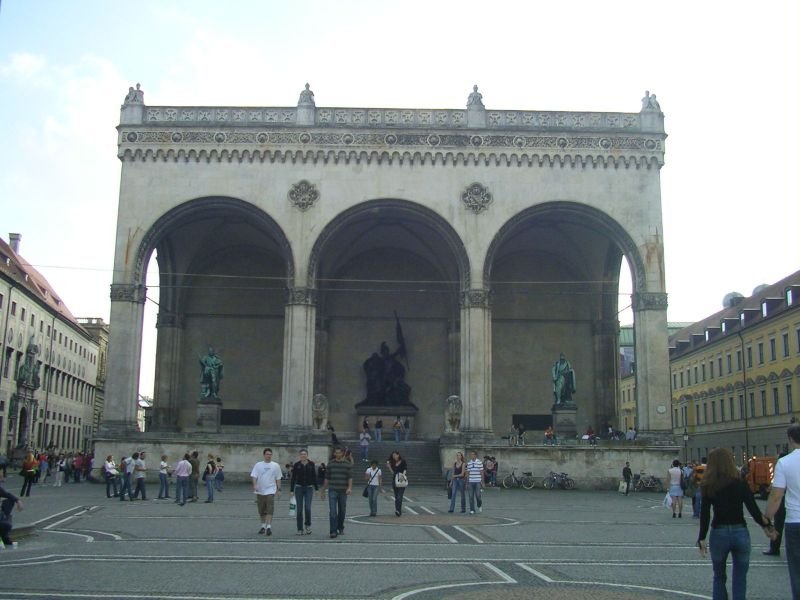 Die Feldherrnhalle.