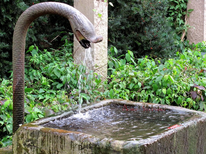 Peine Kleiner Brunnen Im Amtmann Ziegler Garten Staedte Fotos De