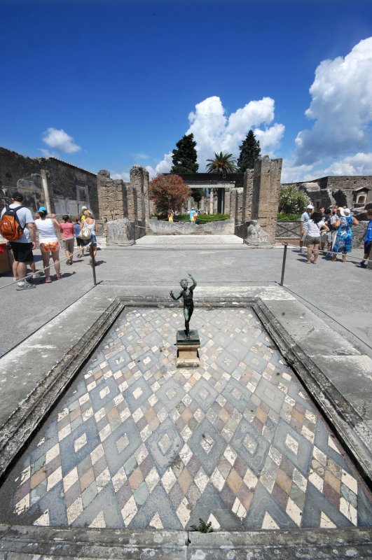 Pompeji Haus Des Fauns Aufnahmedatum 24 Juli 2011 Staedte