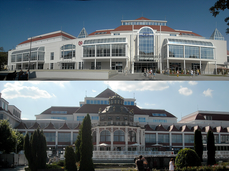 Sopot-Dom Zdrojowy 08.2009. Zoppot-Kurhaus