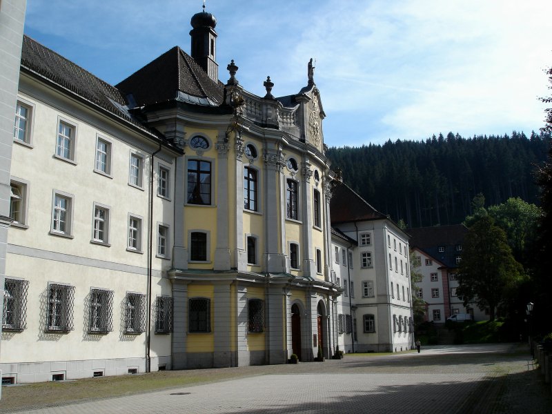 St Blasien Im Schwarzwald Das Barocke Portal Des Konventgebaudes Der Ehem Staedte Fotos De