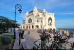 Bekanntester Jugendstil-Bau Rum�niens und Wahrzeichen von Constanța: das 1910 erbaute, am Meer gelegene Casino (Cazinoul din Constanța).