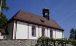 Wittnau im Breisgau, die Barockkirche Maria Himmelfahrt von 1795, Mai 2019