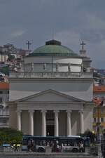 Pfarrkirche von Sant’Antonio Taumaturgo, am Canale Grande in Triest.
