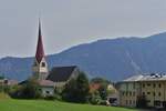 Die Kirche von Eben, nahe dem Achensee.