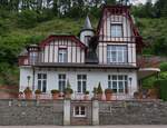 Schne Villa in der Bahnhofstrasse in Vianden.