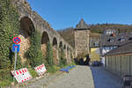 Bad M�nstereifel - Werther Tor und Wallgassenmauer - 13.04.2025