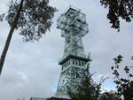 Der 38m hohe Aussichtsturm  Josephskreuz  auf dem Auerberg im Harz gilt als das grte Doppelkreuz der Welt.