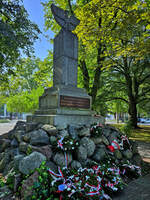 Das Denkmal fr die Gefallenen der Kmpfe um Kolberg wurde am 18.