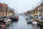 Christianshavns Kanal pr�gt das charmante Viertel Christianshavn in Kopenhagen mit seinem maritimen Flair.