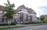 Die ehemalige Knabenb�rgerschule in Sonderburg (d�nisch S�nderborg).
