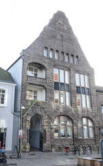 Das Jugendstilgeb�ude in der Perlegade 26 in S�nderborg (deutsch Sonderburg) stammt aus der Zeit, als Nordschleswig deutsch war.