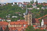 Blick auf die Esslinger Stadtkirche St.