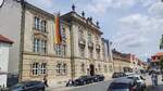Bayreuth - Ludwigstra�e mit Verwaltungsgeb�ude der Regierung von Oberfranken, 18.06.2025