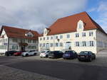 Markt Rettenbach, ehemaliger Meierhof am Marktplatz, heute Gasthof Schwarzer Adler, erbaut im 17.